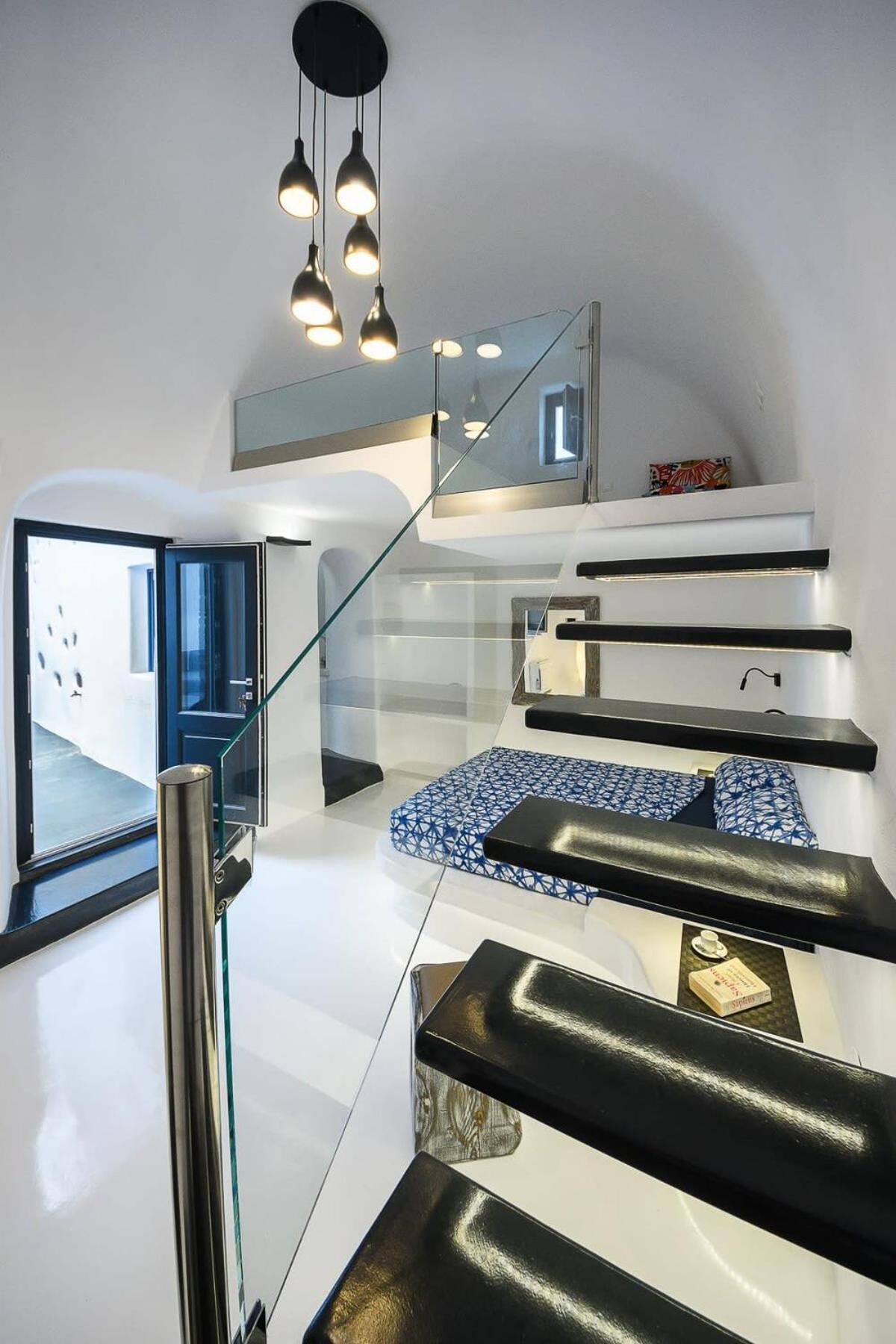 شقة Santorini Traditional Apt With Private Hot Tub ثيرا المظهر الخارجي الصورة